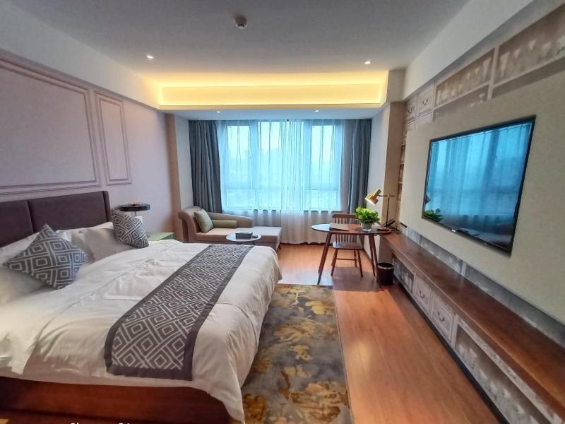 Gemei Hotel Luoyang Longmen High-Speed Railway Station Luaran gambar