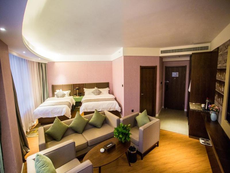 Gemei Hotel Luoyang Longmen High-Speed Railway Station Luaran gambar