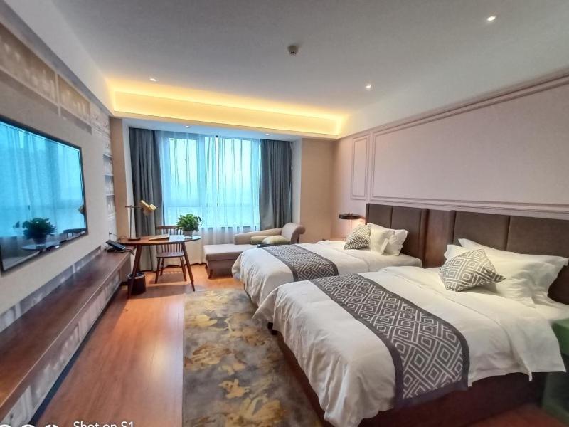 Gemei Hotel Luoyang Longmen High-Speed Railway Station Luaran gambar
